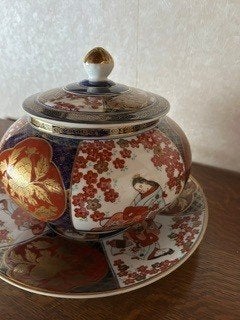 chinese kom met schaal, Antiek en Kunst, Ophalen