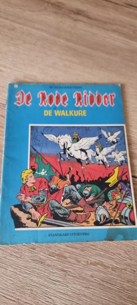 Strip De rode ridder - 63 De walkure, Gelezen, Willy Vandersteen, Eén stripboek, Ophalen of Verzenden