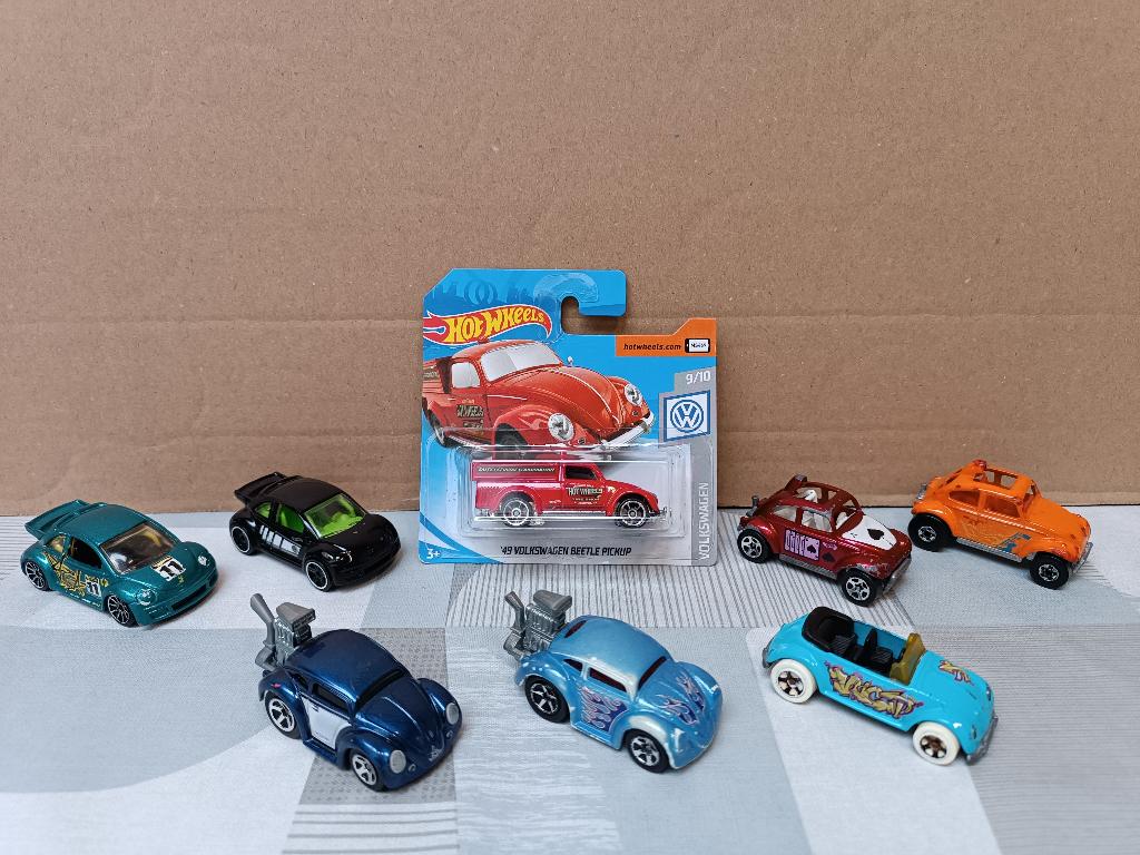 VW - Kever - Volkswagen - Beetle - Hot Wheels Hotwheels, Ophalen of Verzenden, Gebruikt, Auto