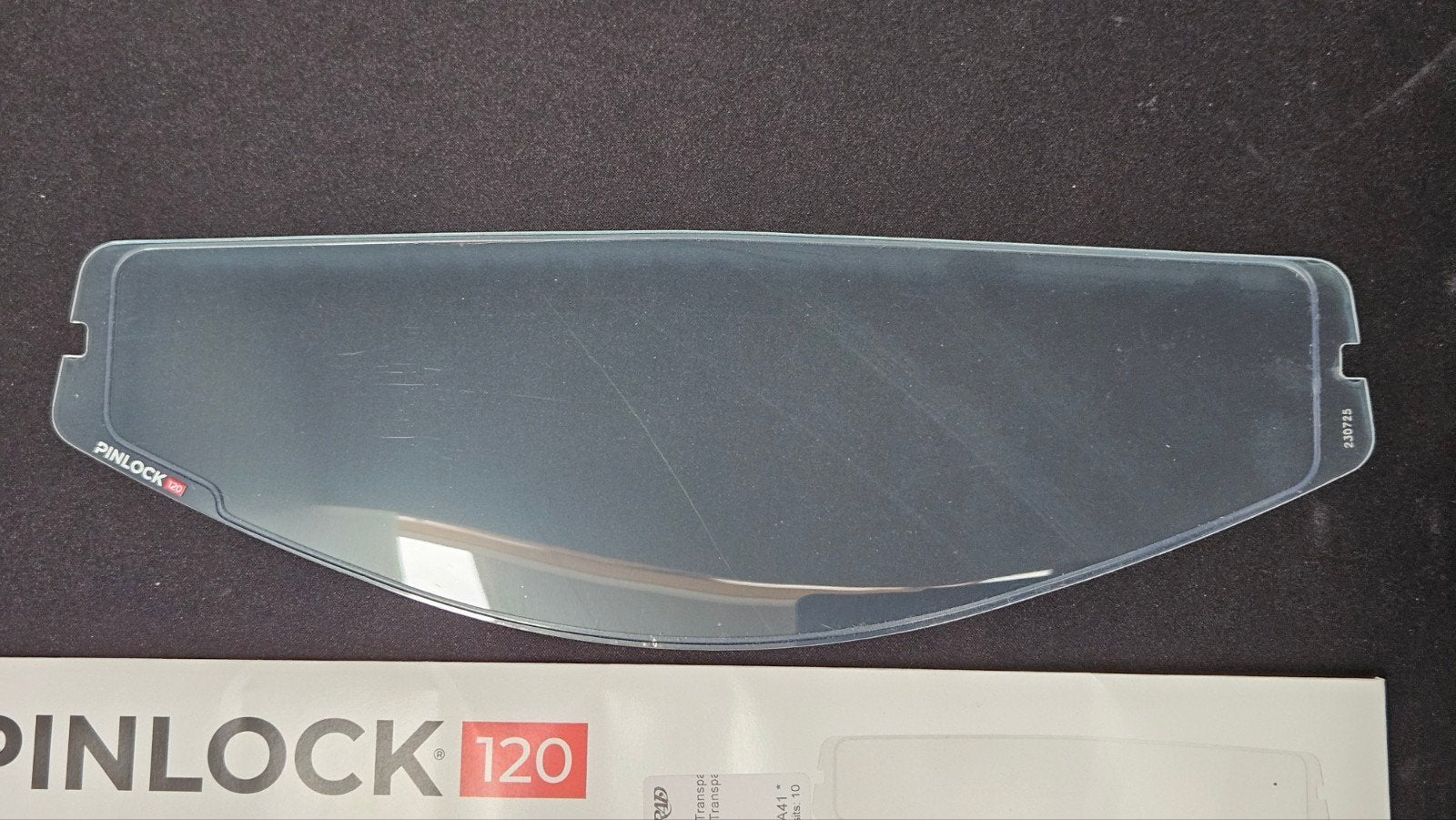 Pinlock 120 pour casque Shark VZ160 - VZ165 - VZ300 MaxVisio, Motos, Enlèvement ou Envoi
