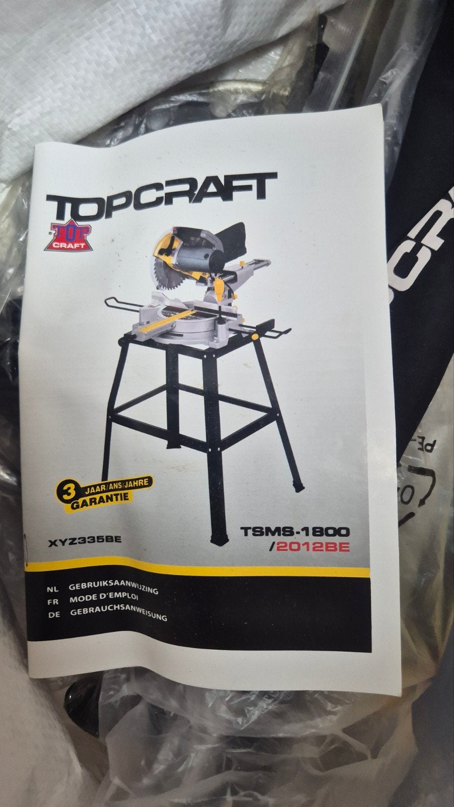 Verstekzaag topcraft, Bricolage & Construction, Enlèvement