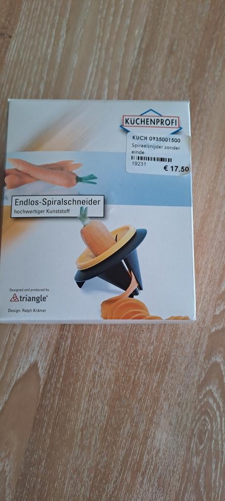 Spiraalsnijder Kuchenprofi nieuw, Huis en Inrichting, Ophalen of Verzenden