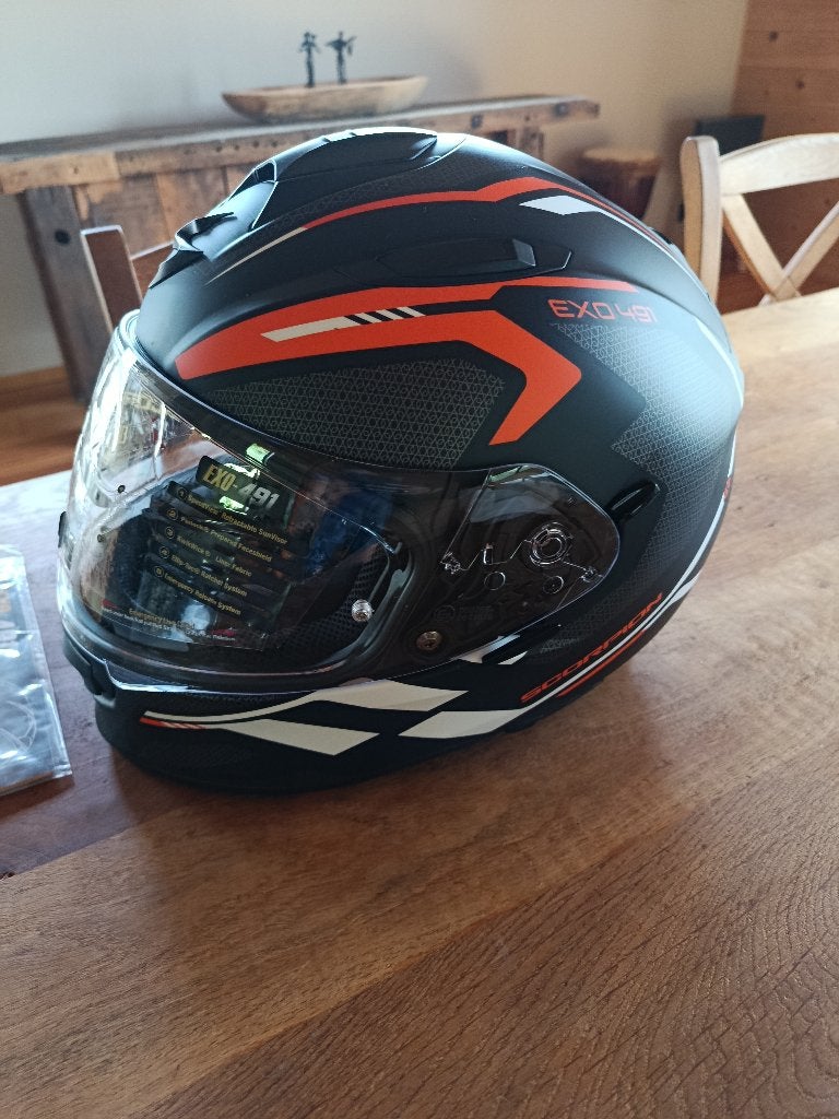 Casque moto Scorpion, Ophalen, S, Integraalhelm
