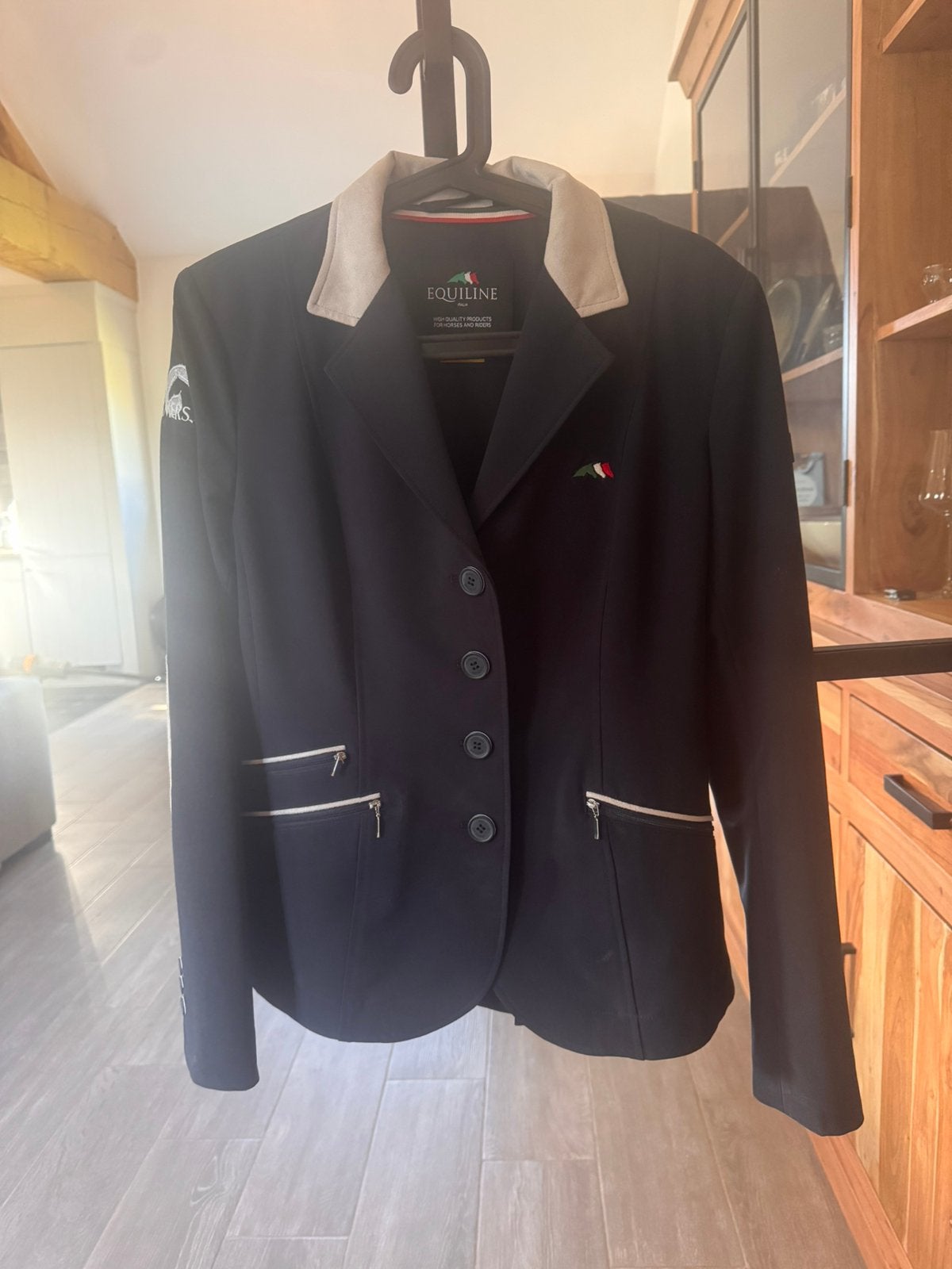 Equiline wedstrijd jasje, Dieren en Toebehoren, Paardrijkleding, Ophalen of Verzenden, Zo goed als nieuw