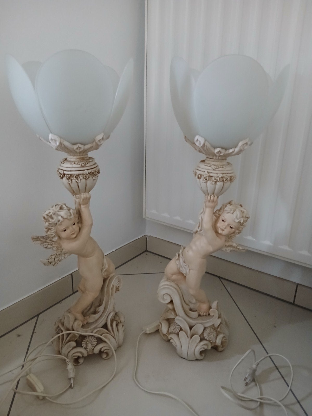 Lampes ange, Antiquités & Art, Enlèvement, Verre