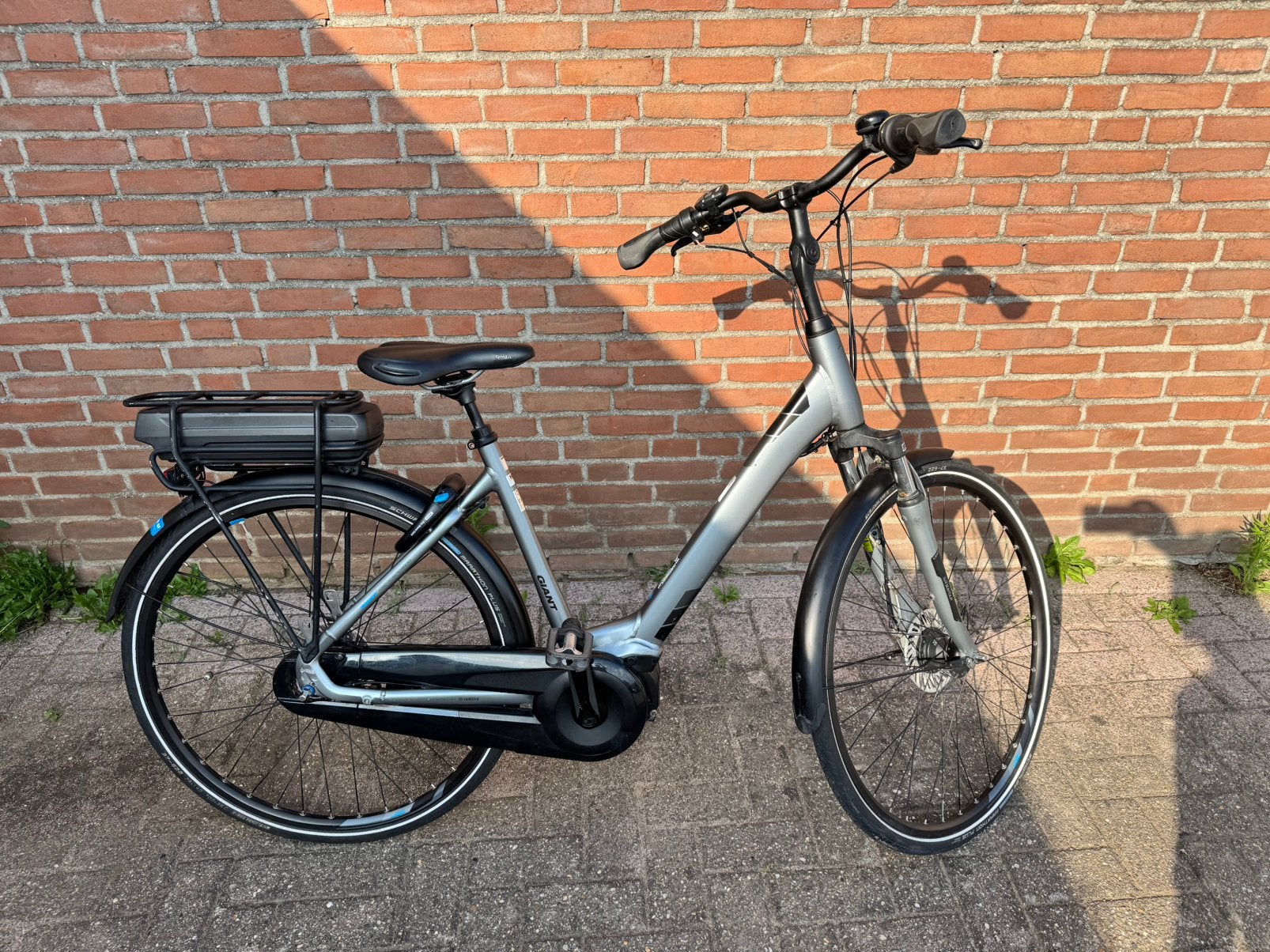een nette gaint yanaha motor in stijlvolle Grey-kleur., Enlèvement, Comme neuf, Gazelle, Vitesses