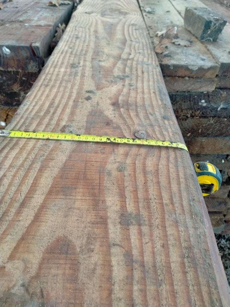 badden hout balken, Ophalen, Gebruikt, Hout
