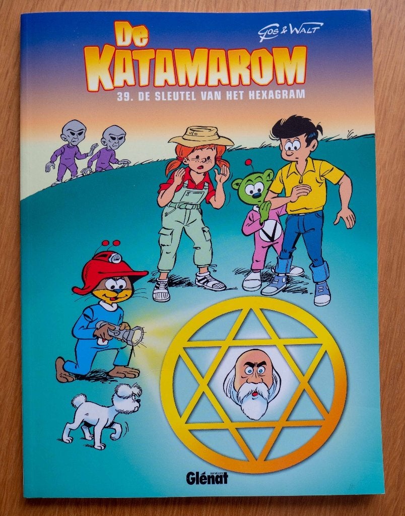 "De Katamarom"  39 "De sleutel van het hexagram", Walt & Gos, Eén stripboek, Nieuw, Ophalen of Verzenden