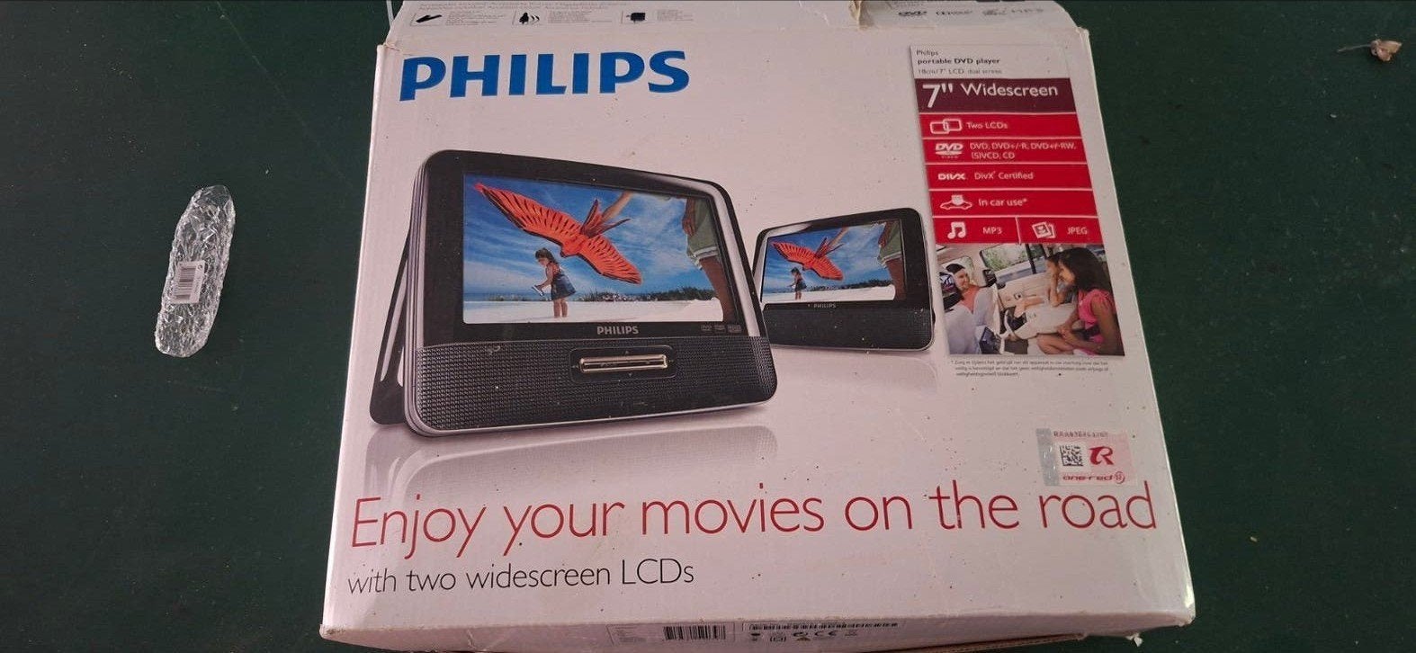 Philips mobiele DVD speler voor in de auto, Audio, Tv en Foto, DVD spelers, Philips, Gebruikt, Draagbaar, Ophalen