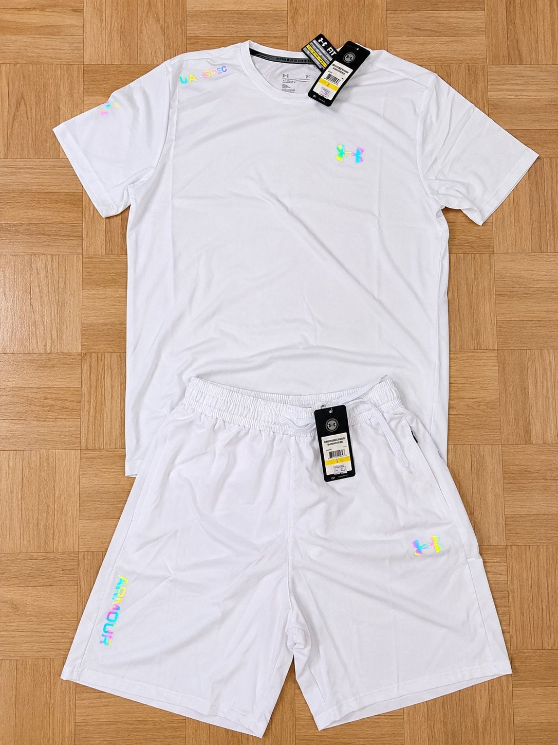 Ensemble under armour, Vêtements | Hommes, Enlèvement ou Envoi, Neuf, Taille 52/54 (L), Blanc