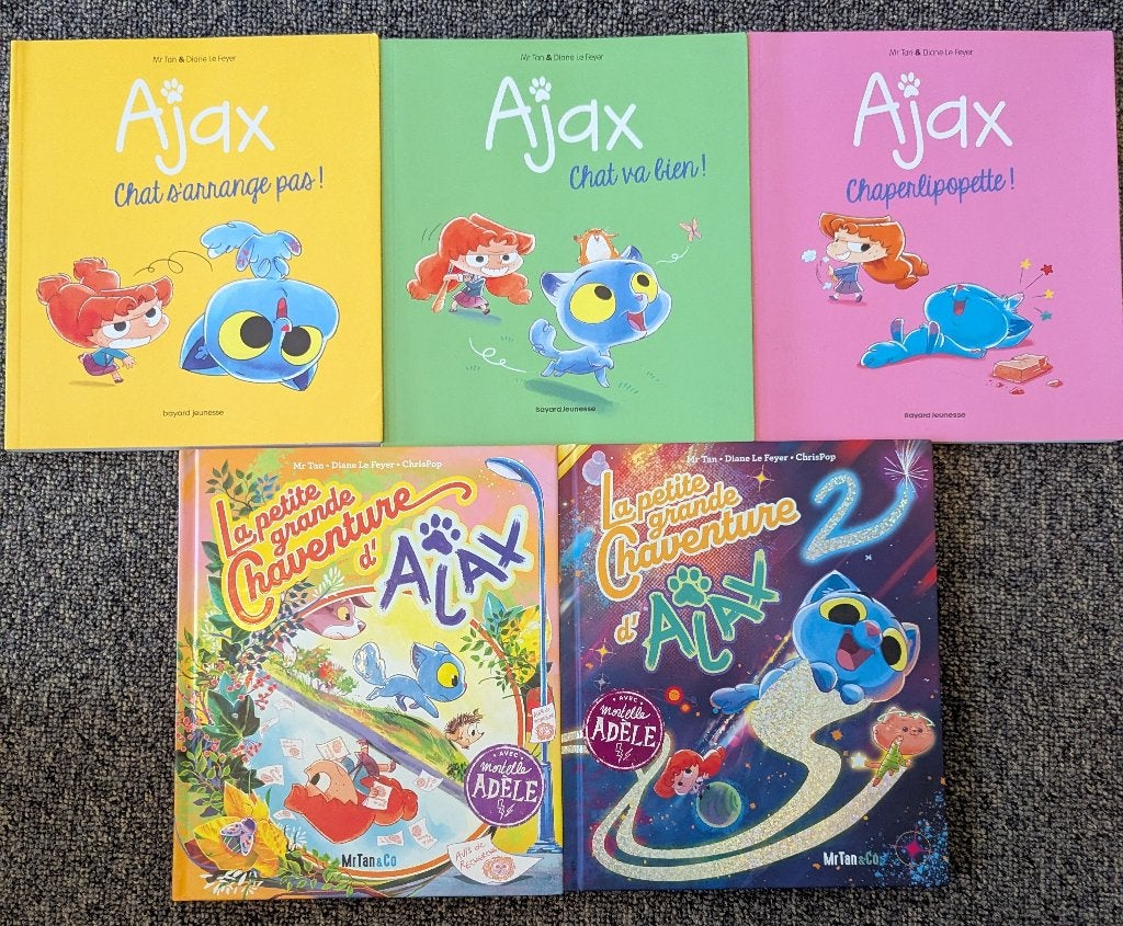 Ajax & Mortelle Adéle - BD, Enlèvement, Comme neuf