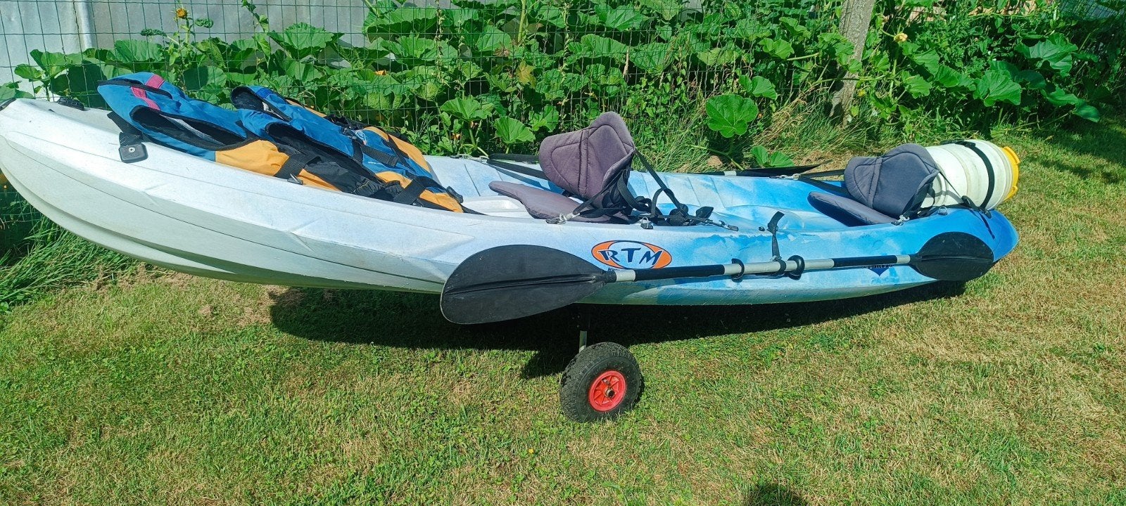 kayak RTM Duo océan, Ophalen