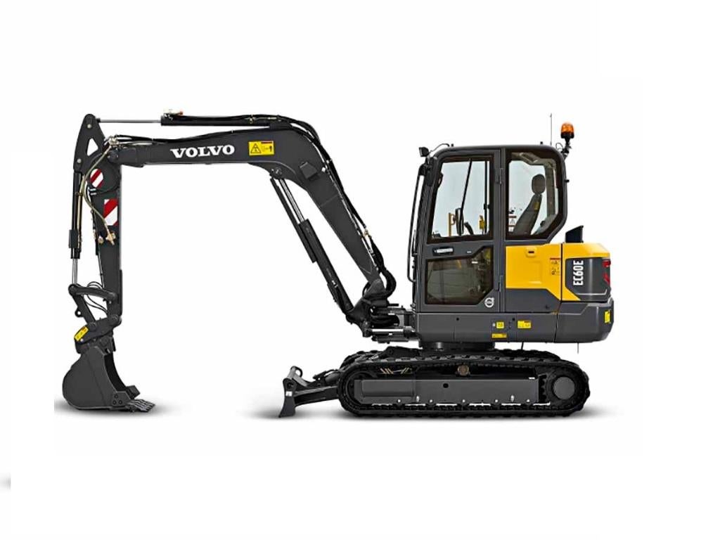 Volvo EC60E, minigraver, BJ2025, Nieuw!, Ophalen