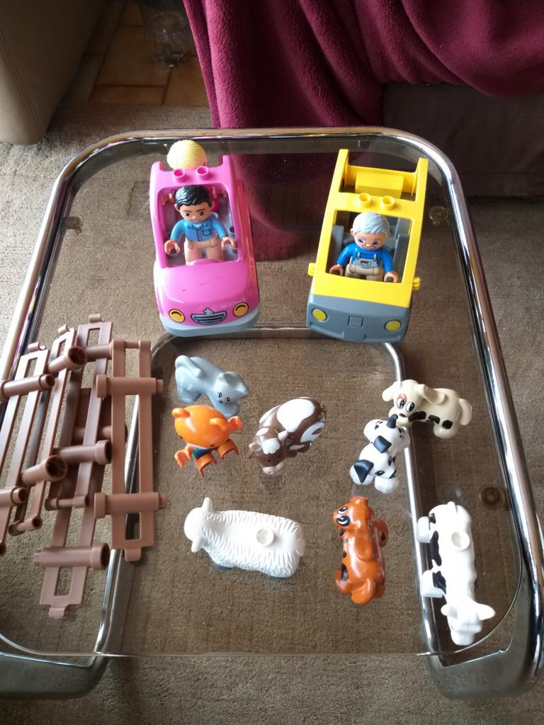Duplo, Ophalen