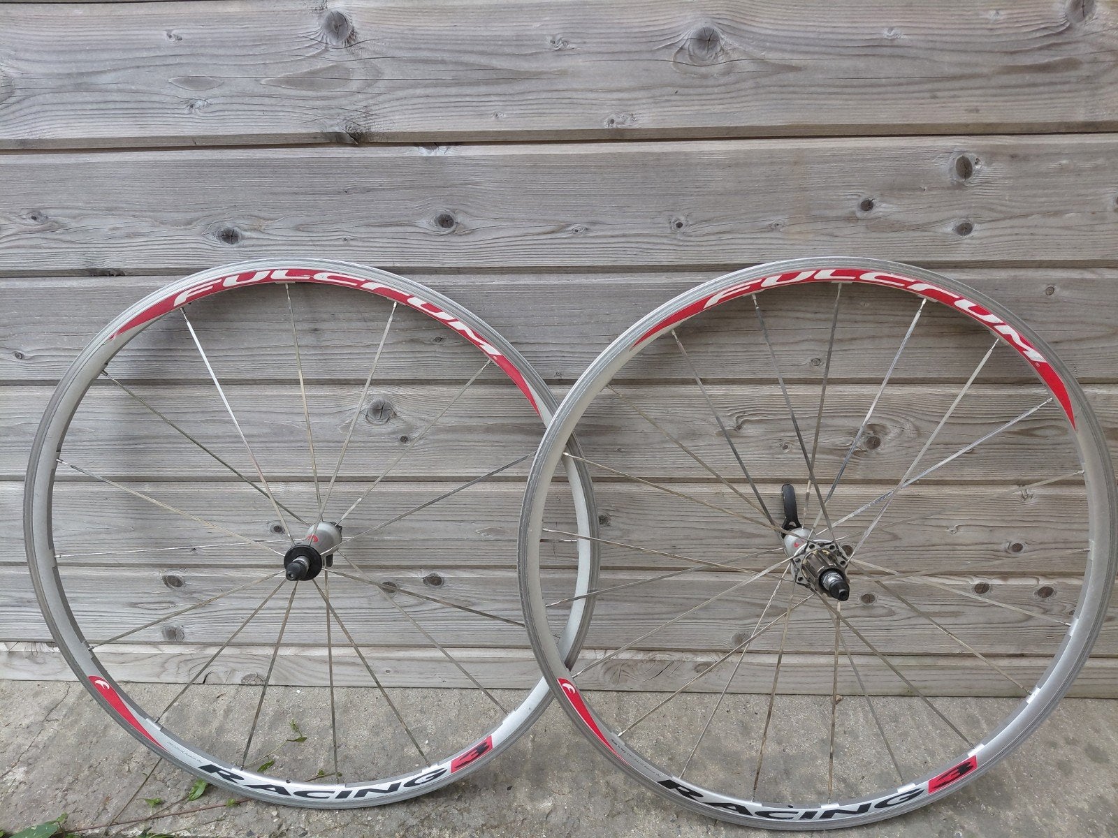 Zilverkleurige Fulcrum Racing 3 wielset, Wiel, Fulcrum, Ophalen of Verzenden, Aluminium
