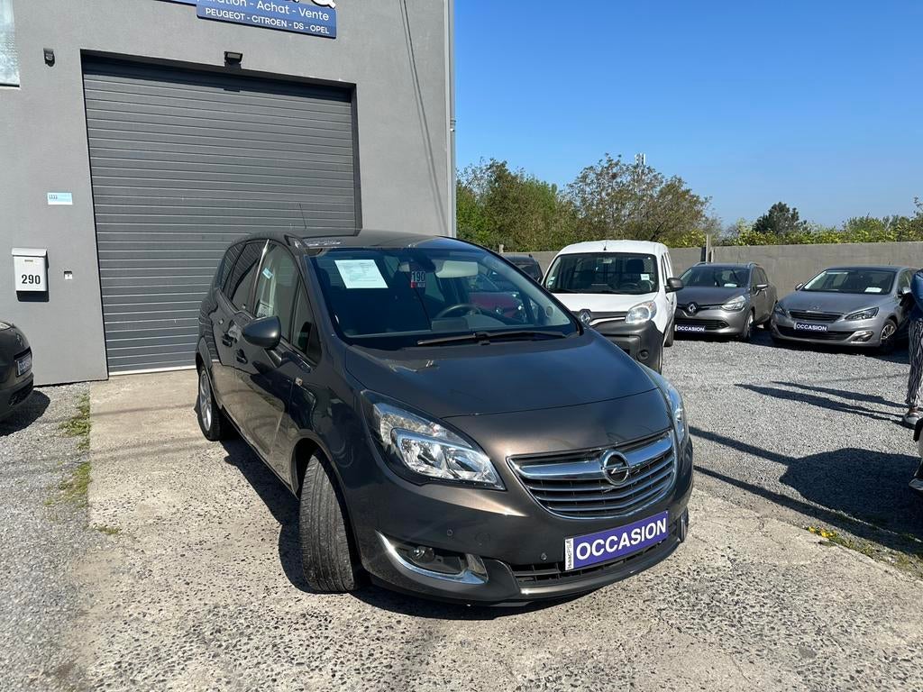 Opel Mériva, Auto's, Opel, Euro 6, Zwart, Bedrijf, 5 deurs