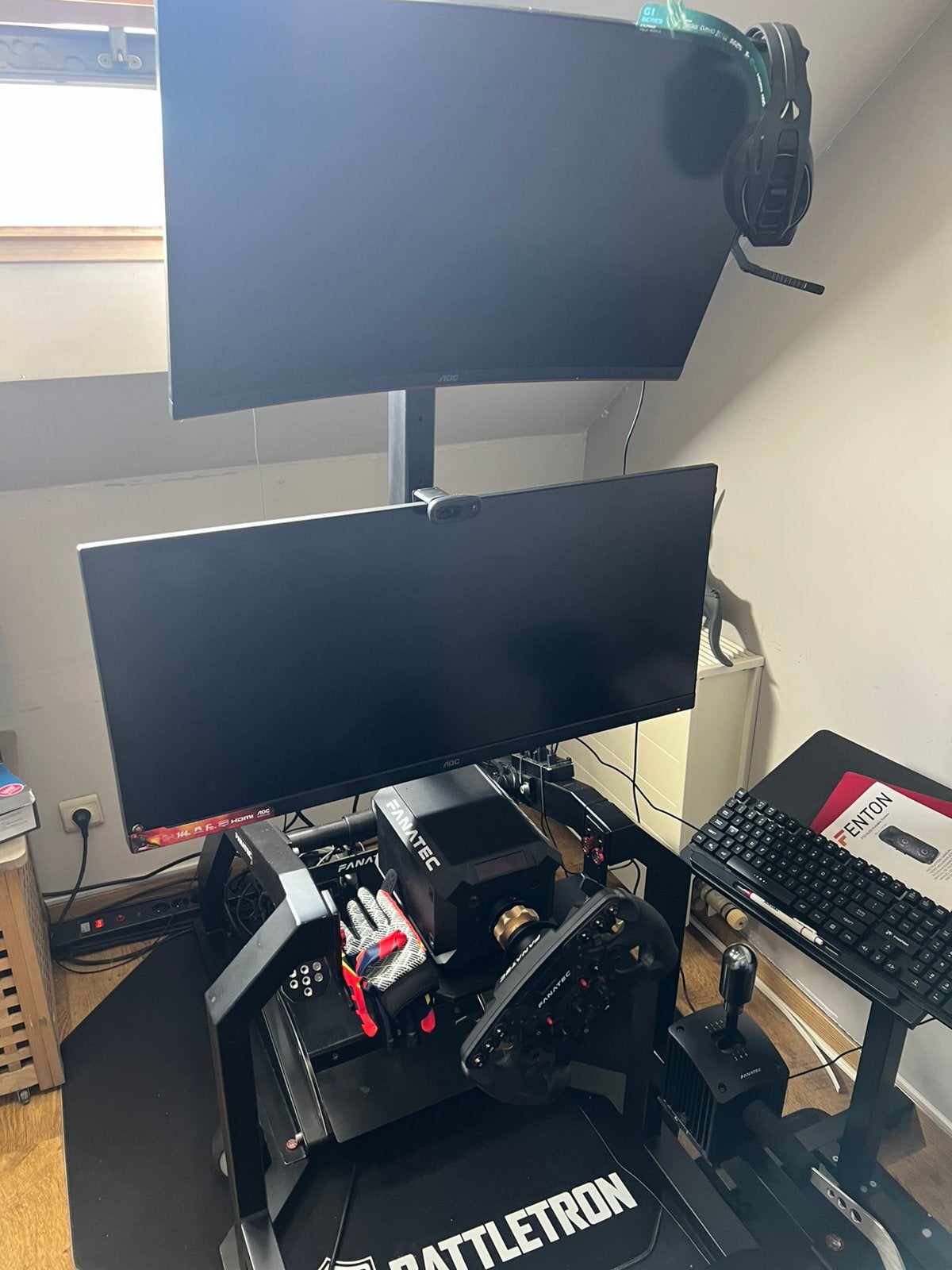 Race Simulator Fanatec, Ophalen, Zo goed als nieuw