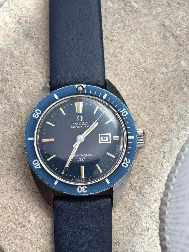 Omega seamaster 120 Diver unisex., Staal, Polshorloge, Omega, 1960 of later