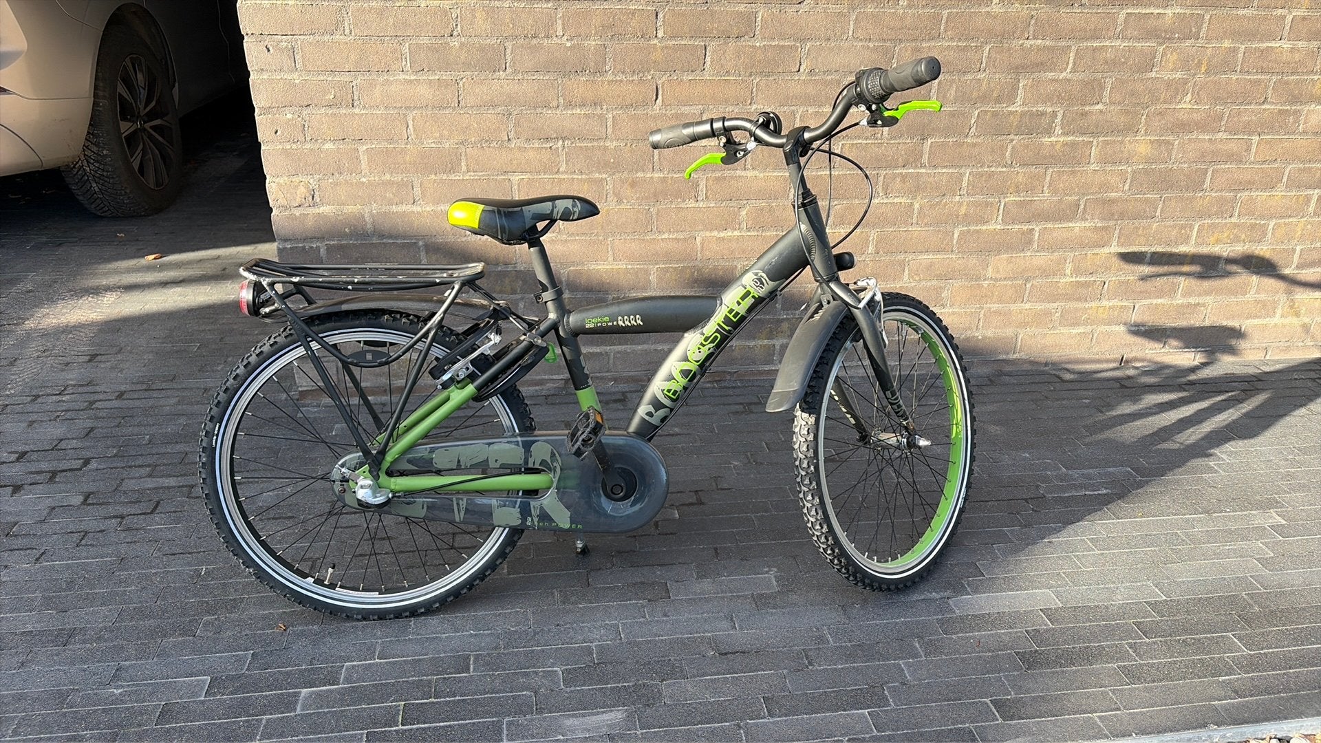 Kinderfiets 22” Loekie, Fietsen en Brommers, Ophalen, Gebruikt, Velgrem, 20 inch of meer