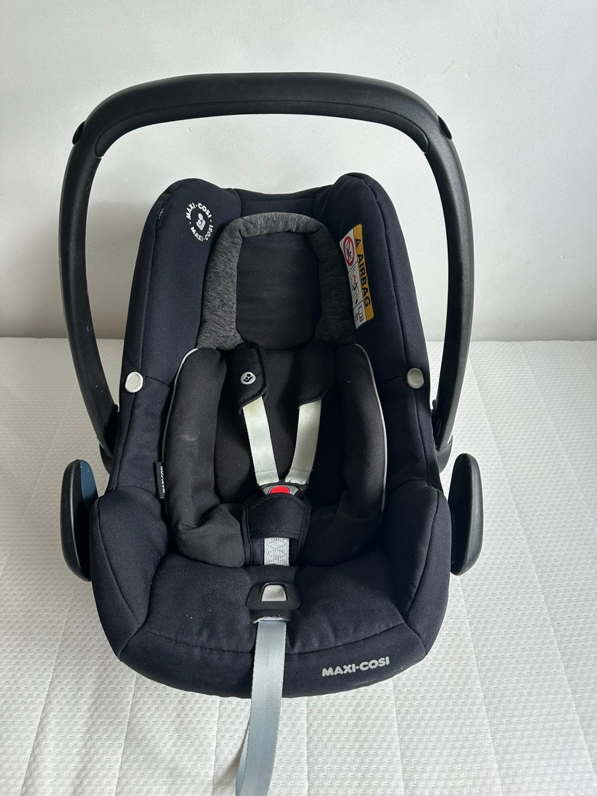 Maxi Cosi Rock i-size met verkleinkussen, Kinderen en Baby's, Ophalen, 0 t/m 13 kg, Maxi-Cosi, Gebruikt