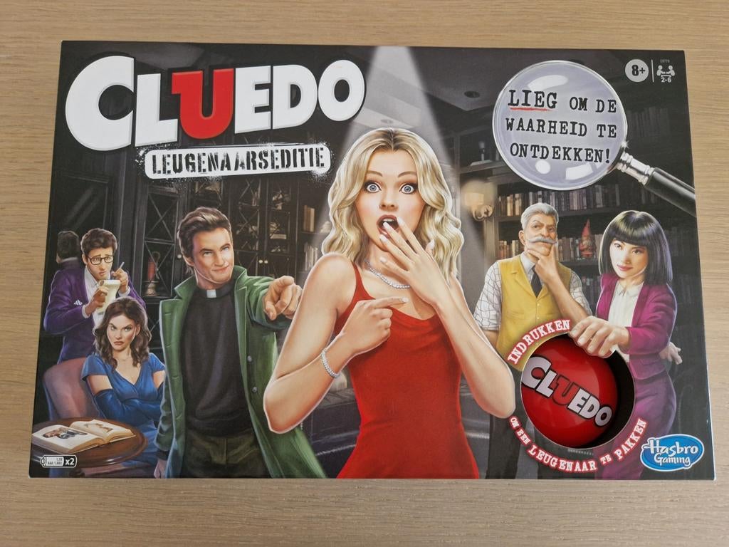 Cluedo leugenaars editie, Hobby en Vrije tijd, Ophalen of Verzenden