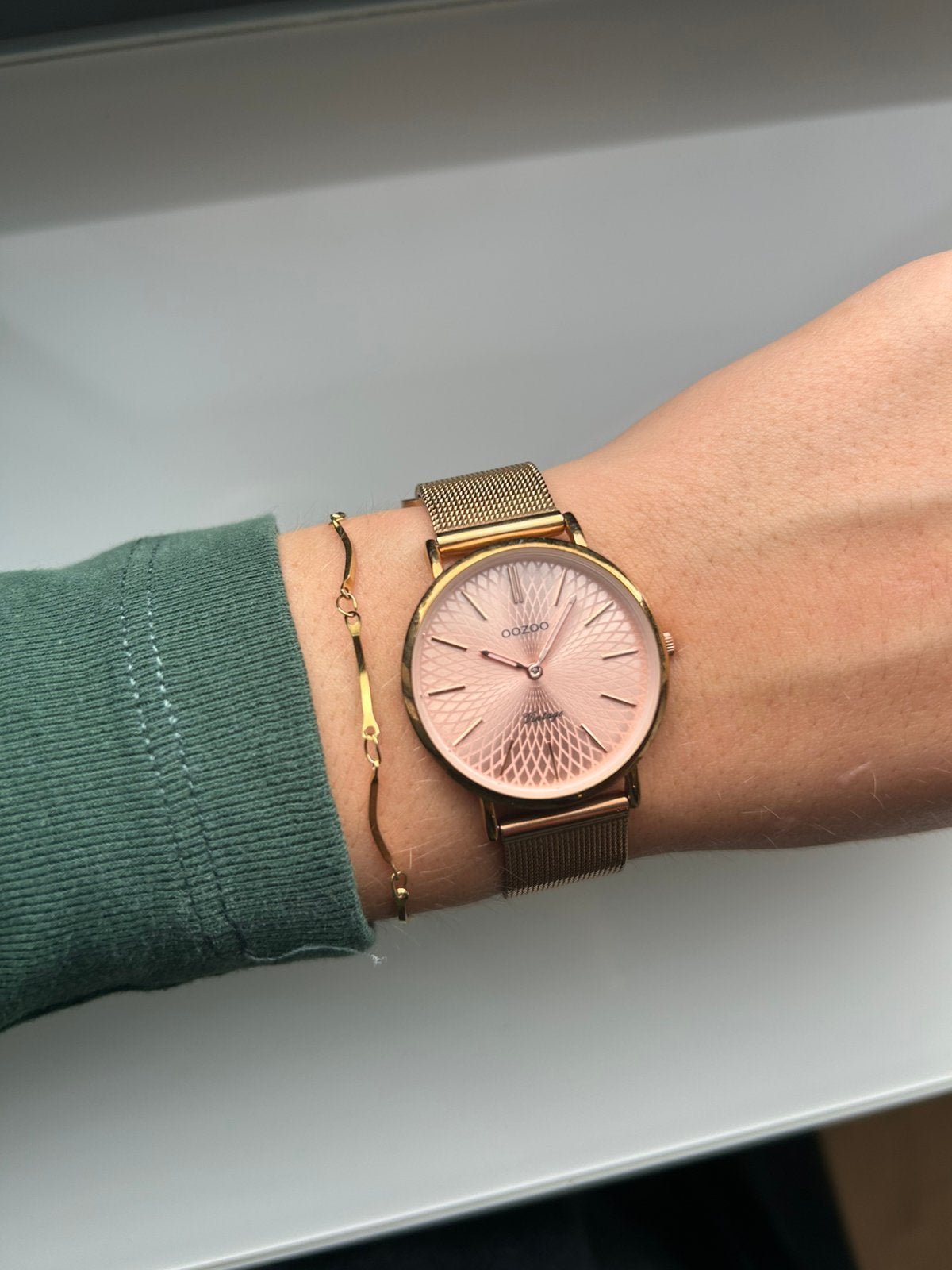 Oozoo horloge, Ophalen of Verzenden, Zo goed als nieuw, Polshorloge, Overige merken