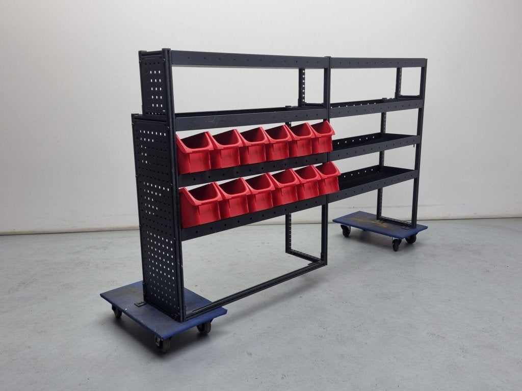 Modul-System bedrijfswagen inrichting