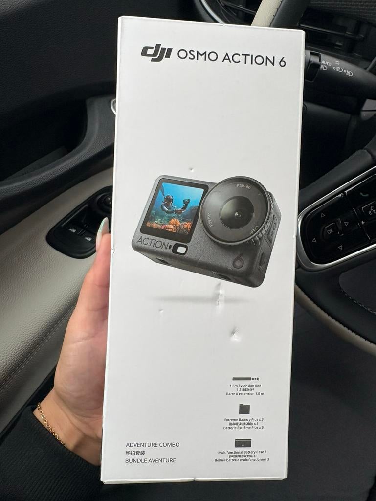 DIJ Osmo pocket 6 camera, Ophalen, Camera