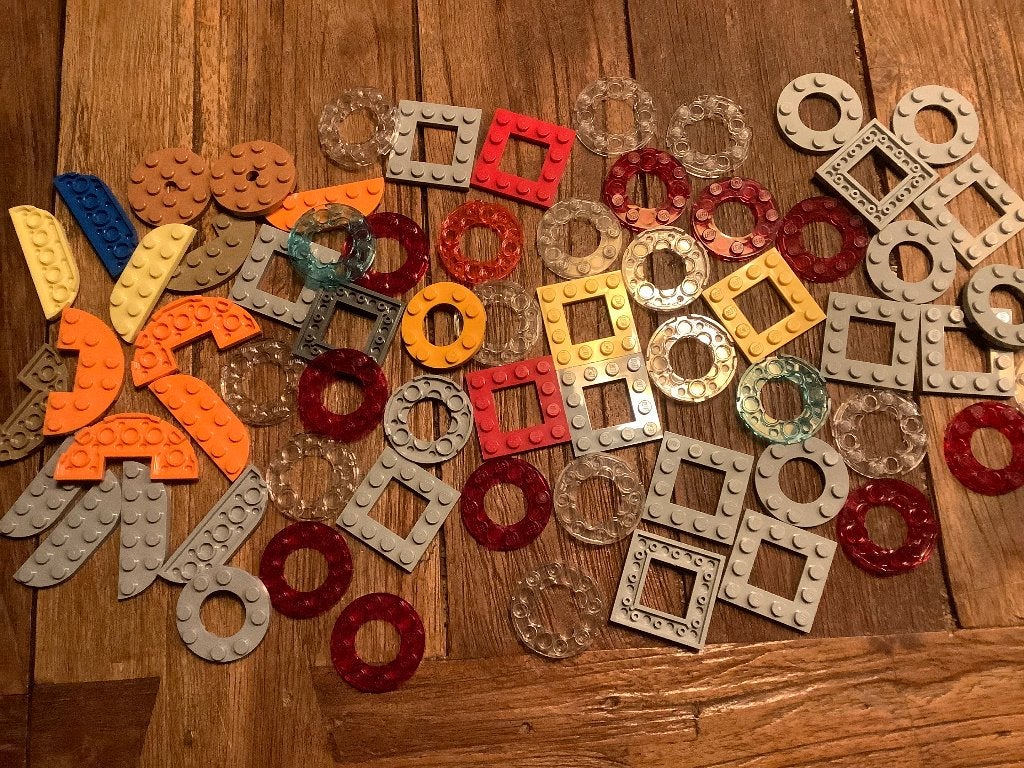 Lego plaatjes varia 66 st / 368-8, Ophalen of Verzenden, Zo goed als nieuw, Losse stenen, Lego