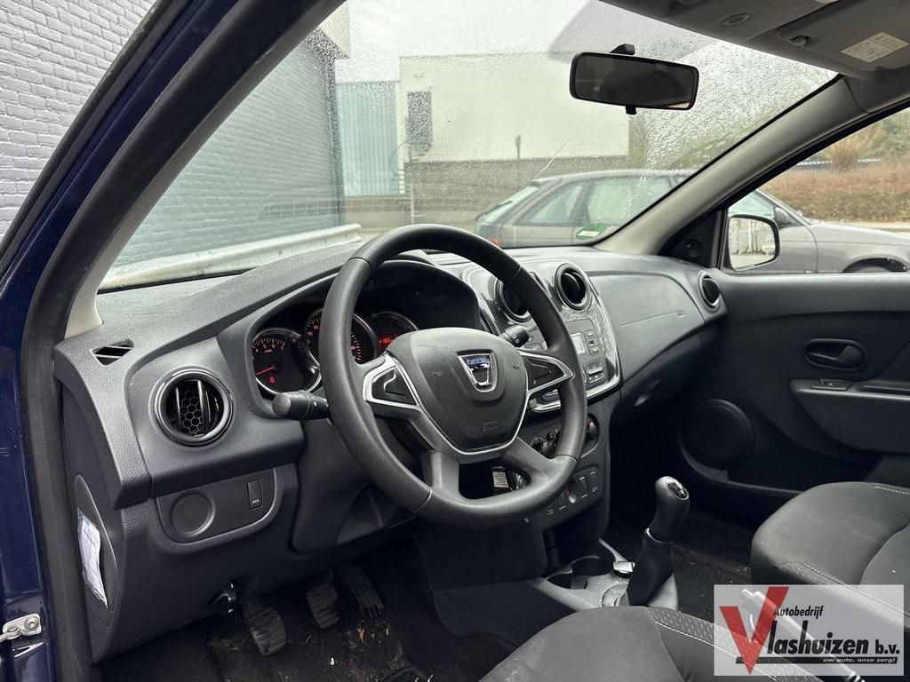 Dacia Logan MCV 0.9 TCe Ambiance | Airco | APK 07-2027 |, Auto's, Dacia, 121 g/km, Monovolume, Zwart, Blauw