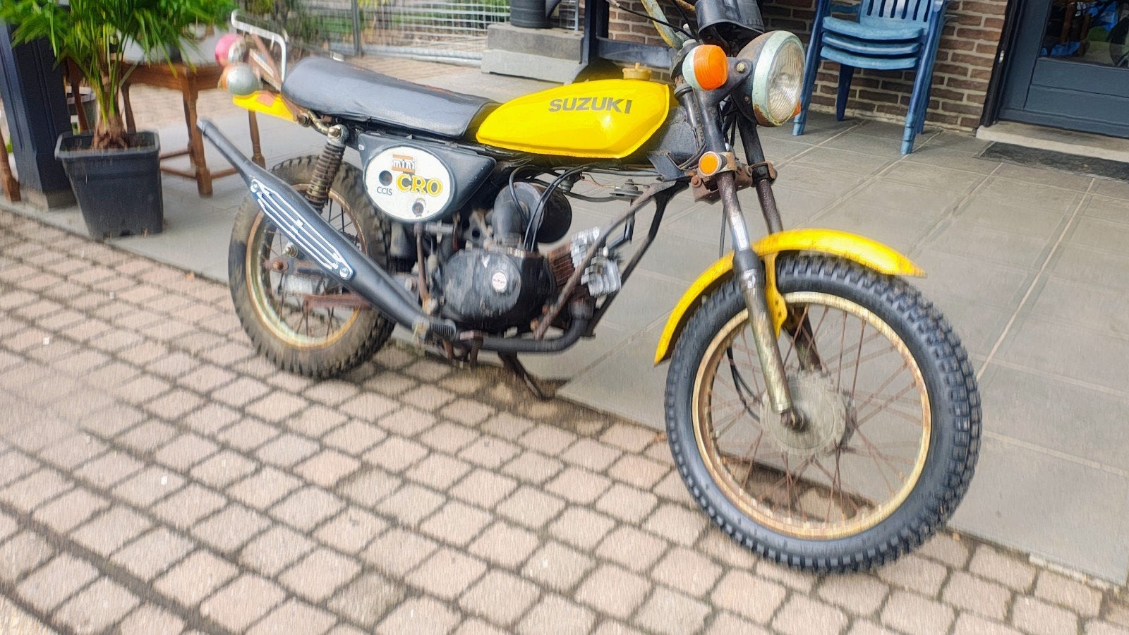 Suzuki ts50 Mini cross, Overige merken, Klasse B (45 km/u), 5 versnellingen, 49 cc