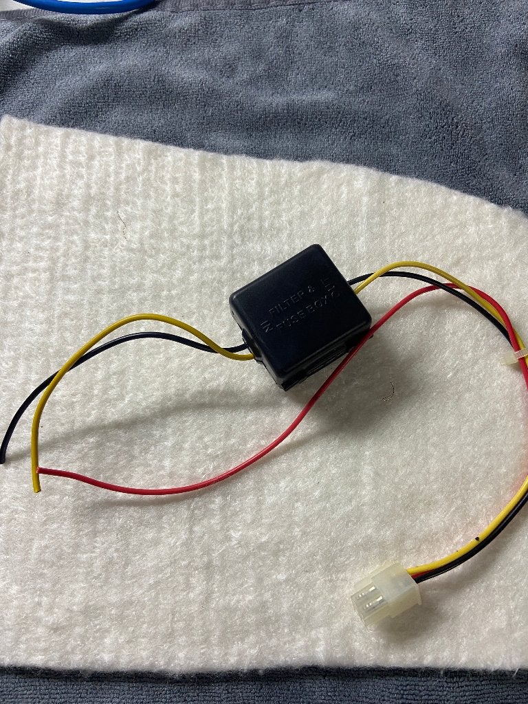 filtre antiparasite, Ophalen, Gebruikt