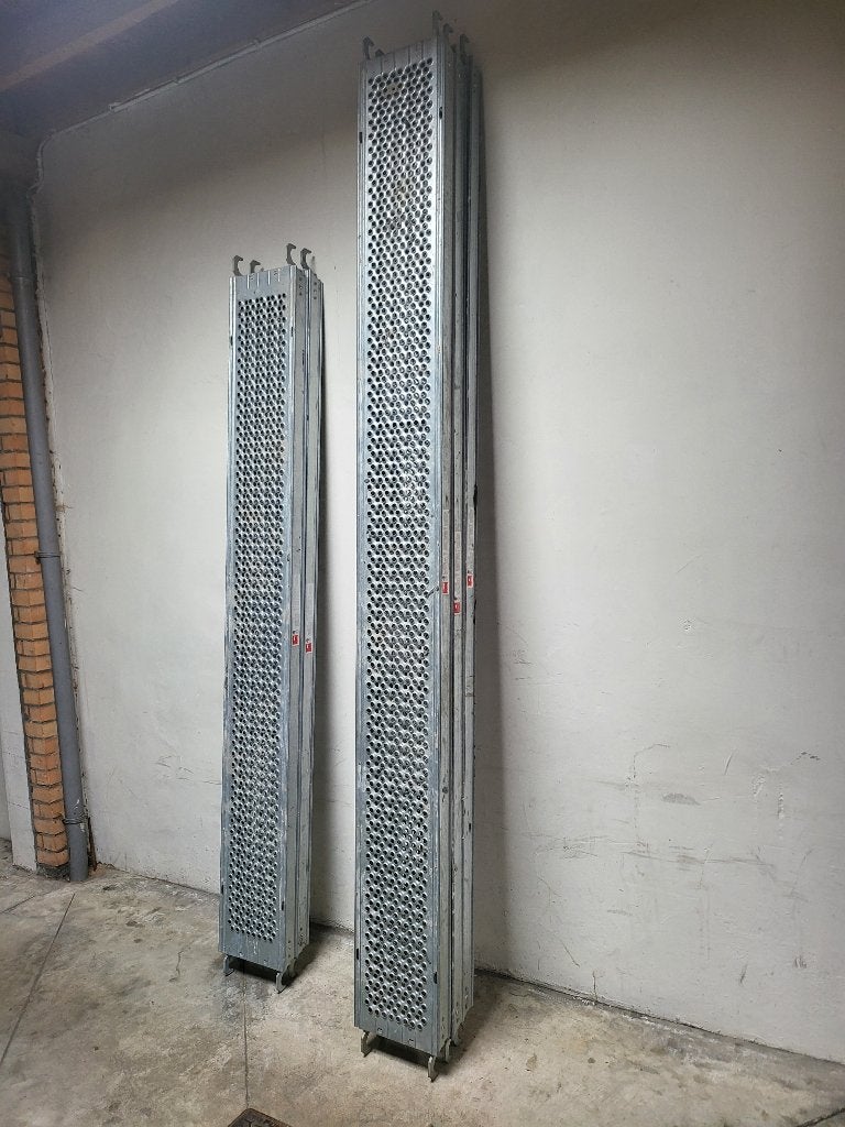 Altrad Altracier Stellingvloer Staal 3 st->3M 2 Stuks 2,5M, Enlèvement, Comme neuf, Escalier, 2 à 4 mètres