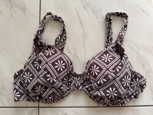 Bikinitop maat M (nr2389), Kleding | Dames, Ophalen of Verzenden, Zo goed als nieuw, Bruin, Bikini