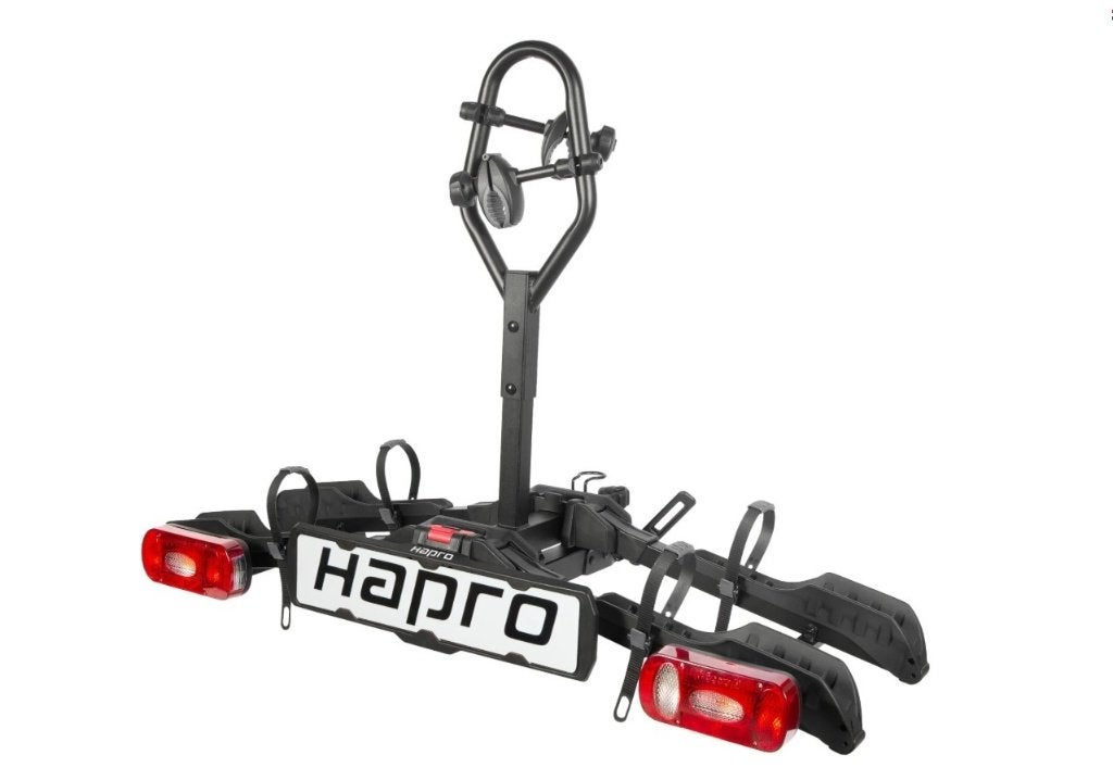 Hapro Atlas SmartFold II - 2 Fietsen - Easy Grip - NIEUW!!!, Auto diversen, Fietsendragers, Nieuw, Trekhaakdrager, 2 fietsen, Brede banden