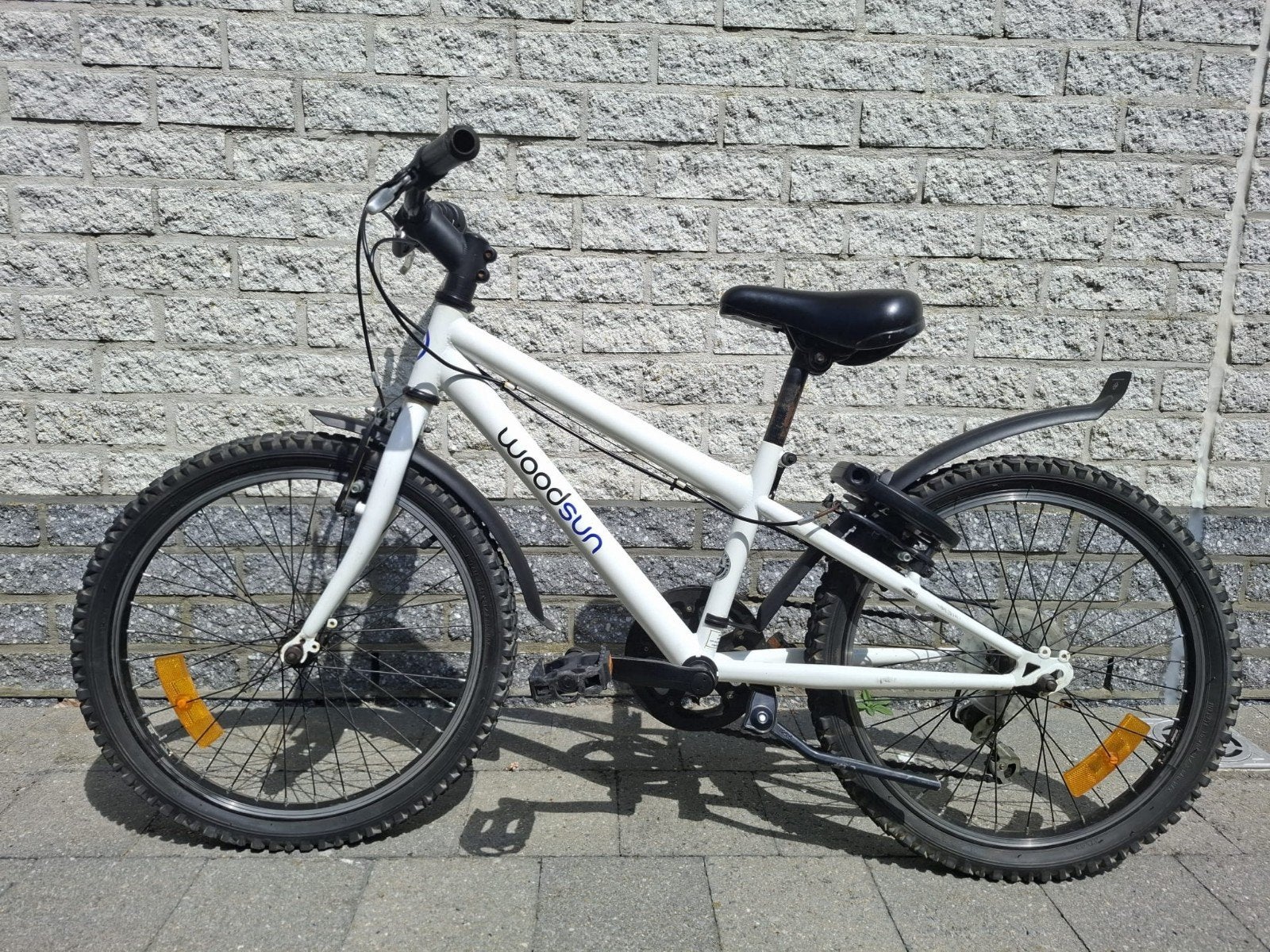 kinderfiets 16 inch, Fietsen en Brommers, Ophalen, Gebruikt, 16 tot 20 inch, Woodsun