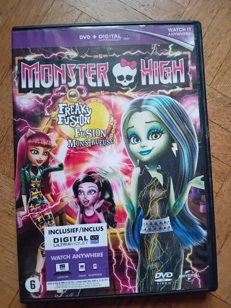 Dvd monster high fusion monstrueuse, CD & DVD, Enlèvement ou Envoi