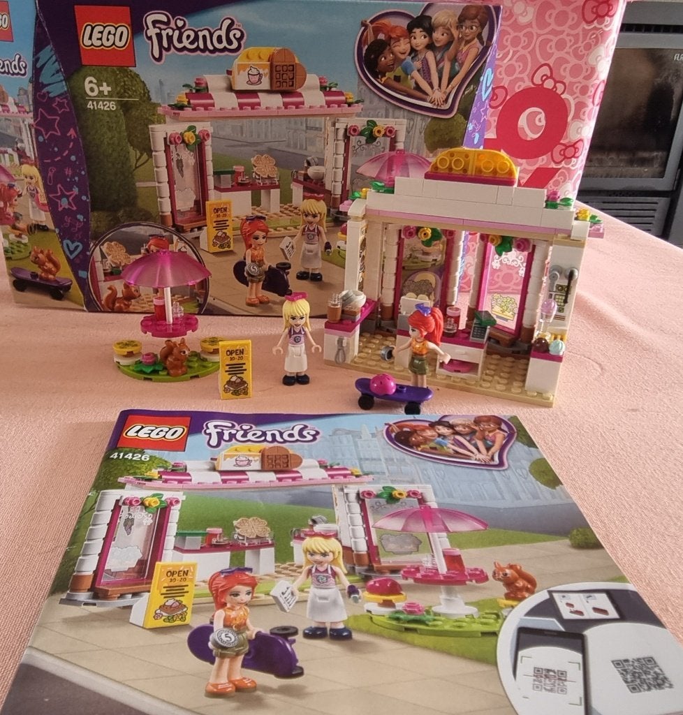 LEGO Friends 41426 Heartlake City Park Café – compleet, Inclusief instructies, Lego, Friends, Ophalen of Verzenden