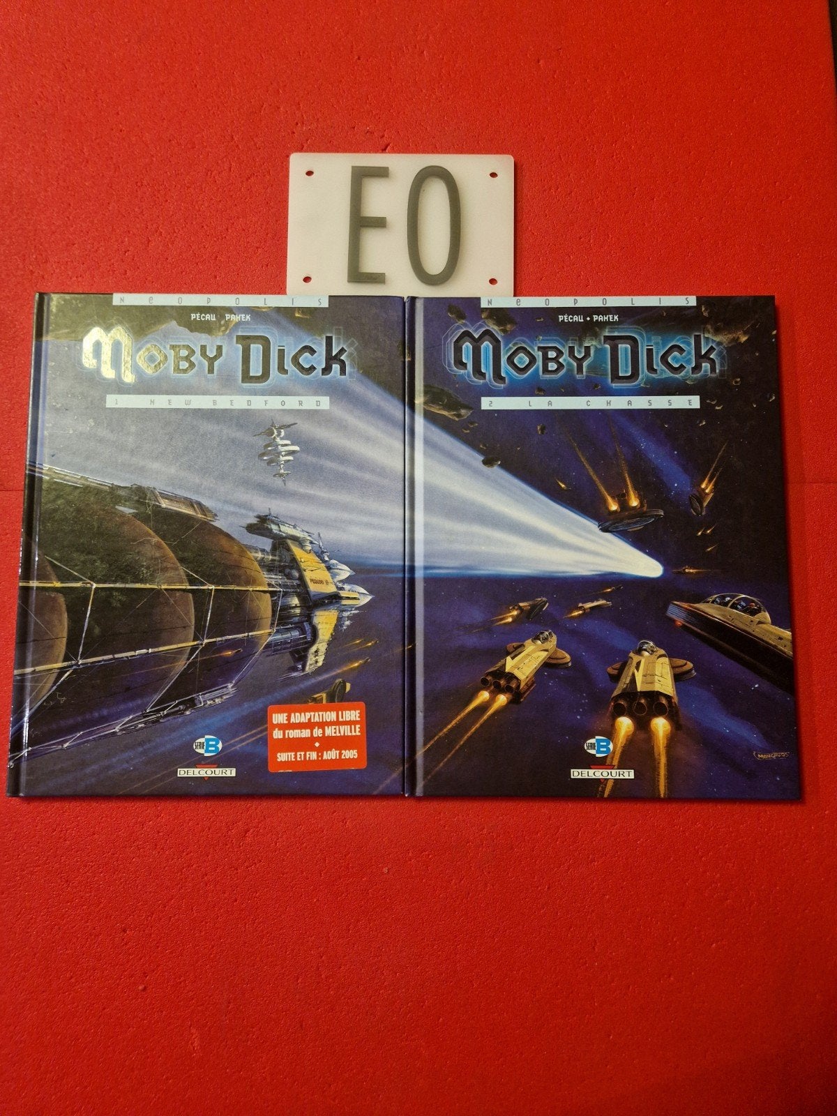 lot de 2 bd moby dick 1 et 2,EO (intégrale de la série), Livres, BD, Enlèvement ou Envoi