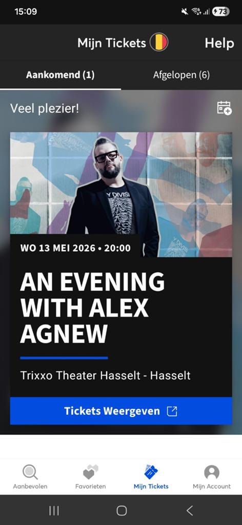 Alex agnew 13 mei trixxo theater, Mei