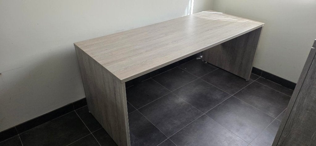 Bureau avec armoire et meuble à tiroirs, 70 à 120 cm, 170 cm ou plus, Comme neuf, Enlèvement