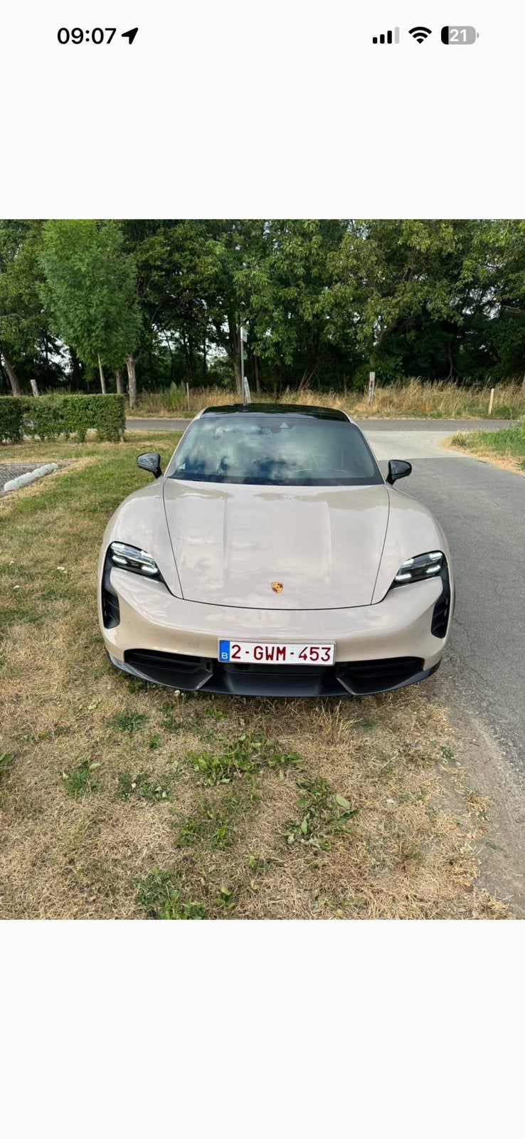Porsche Taycan 4 S, Auto's, Porsche, Automaat, 4 deurs, Zwart, Overige kleuren