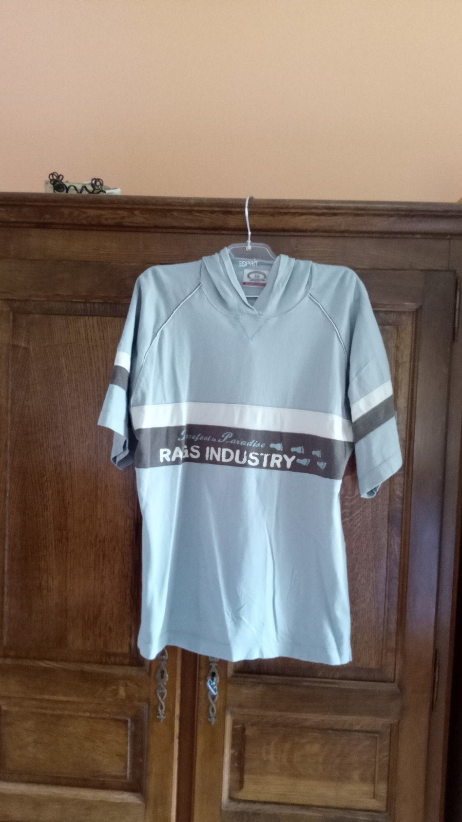 av t-shirts avec capuchon taille L, Enlèvement ou Envoi, Bleu, Racsinoustav, Taille 52/54 (L)