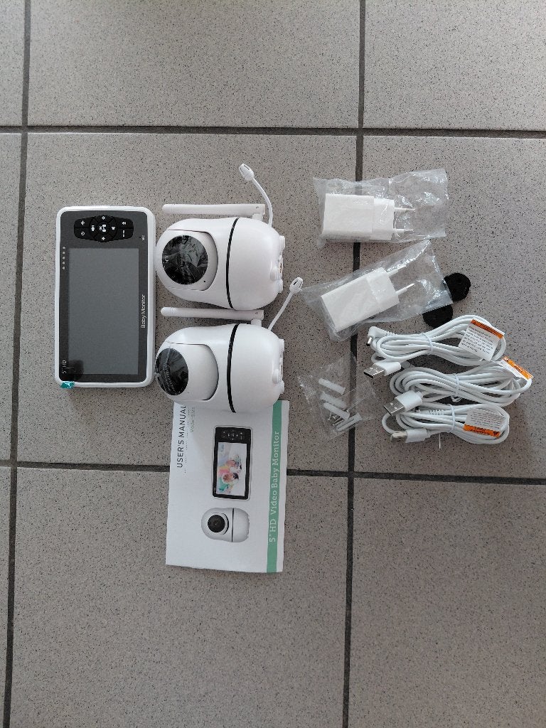 Babyfoon (2 Camera’s), Ophalen, Nieuw, Camera