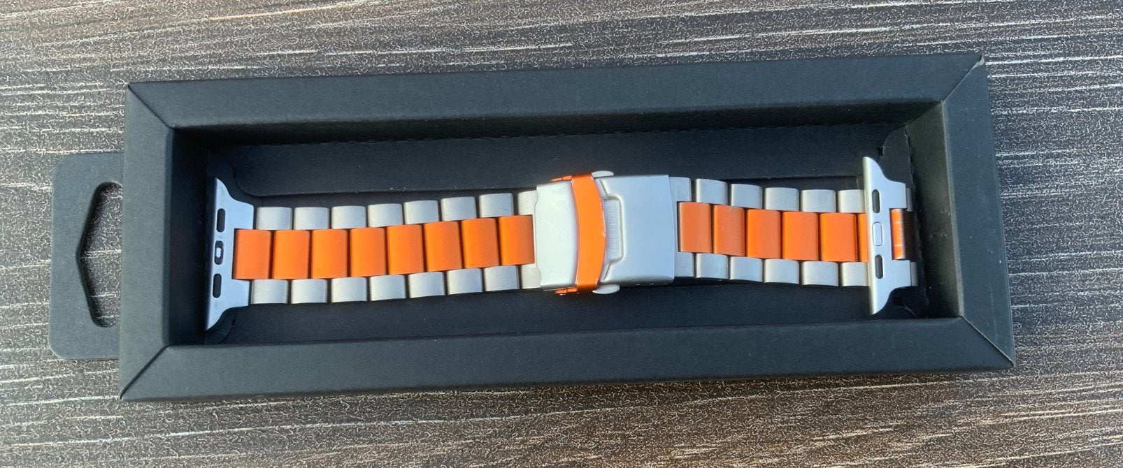 Apple watch titanium bandje ultra 44,45,46 en 49, Ophalen of Verzenden, Zo goed als nieuw