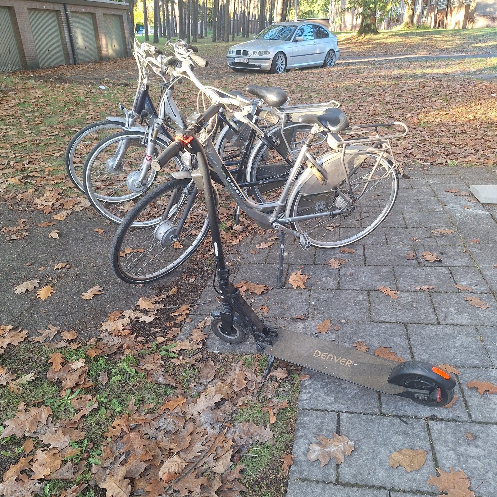 elektisch fietsen met step, Fietsen en Brommers, Ophalen