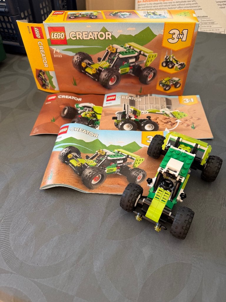 31123 Off-Road Buggy, Lego, Ensemble complet, Comme neuf, Enlèvement
