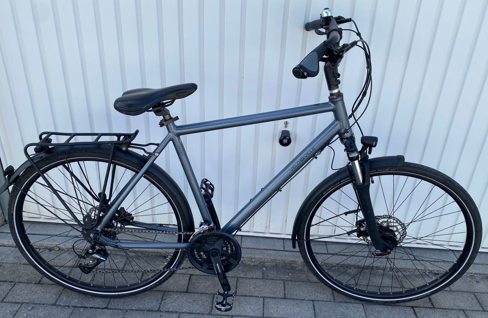 Fiets Velo de ville L200 sport Trek Stadfiets schoolfiets, Autres marques, Frein sur jante, Comme neuf, Enlèvement