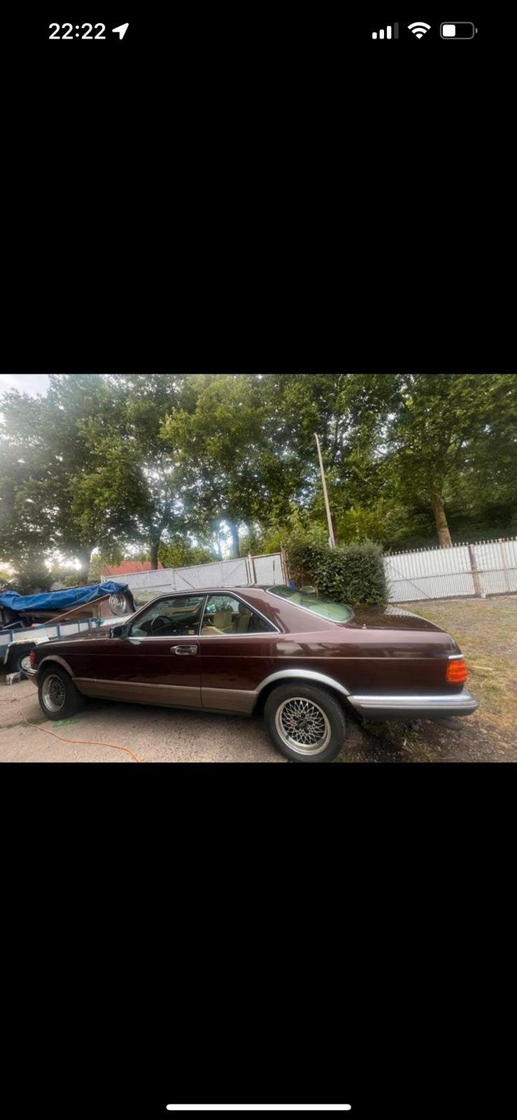 Mercedes 380 sec, Autos, Autres modèles, Achat, Beige, 2 portes