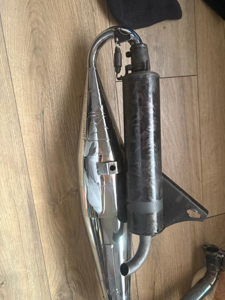 stage 6 uitlaat booster mk1, Fietsen en Brommers, Ophalen of Verzenden, Zo goed als nieuw